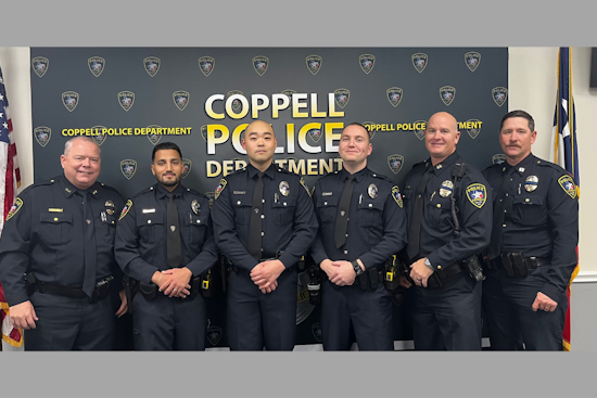 Coppell Police Force Welcomes Trio of New Officers After Graduation from Regional Academy