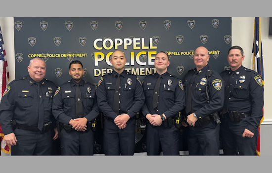 Coppell Police Force Welcomes Trio of New Officers After Graduation from Regional Academy