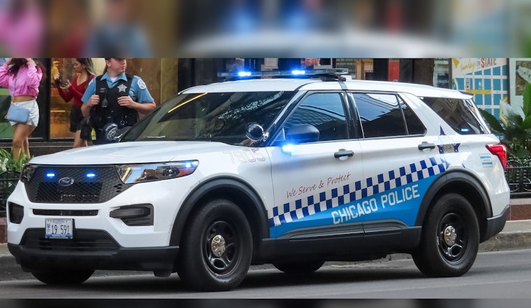 CPD Squad Car Sideswiped in Portage Park High-Speed Incident, Suspects at Large
