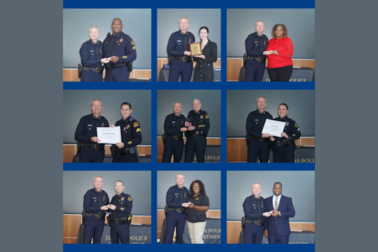 Dallas Police Department Honors Its Longest-Serving Officer, Captain McClain, for 55 Years of Service