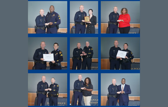 Dallas Police Department Honors Its Longest-Serving Officer, Captain McClain, for 55 Years of Service