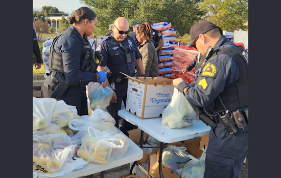 Dallas Police Spreads Holiday Cheer with Fifth Annual Christmas Food Giveaway at Paul Quinn College