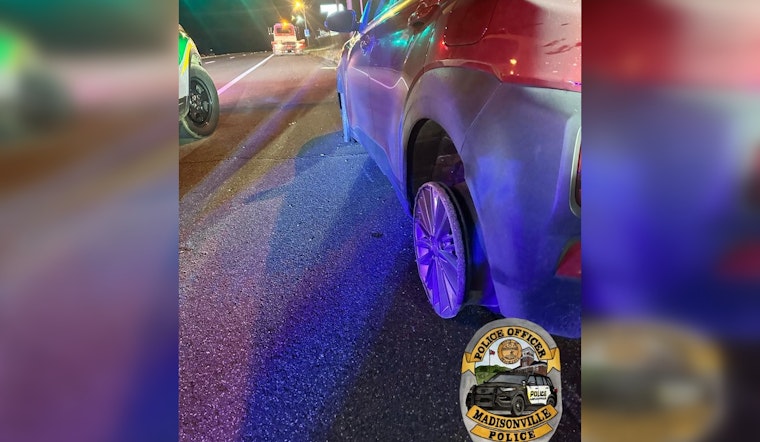 Daring Multi-State Police Chase Ends in Madisonville with Suspect in Custody