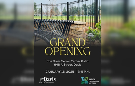Davis Senior Center Unveils New Patio Space with Grand Opening Event on January 16