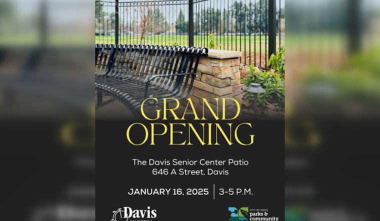Davis Senior Center Unveils New Patio Space with Grand Opening Event on January 16