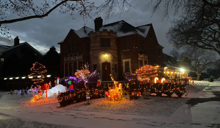 Dearborn Homes Shine in Winter Aglow Festivities, 51 Displays Earn City Recognition