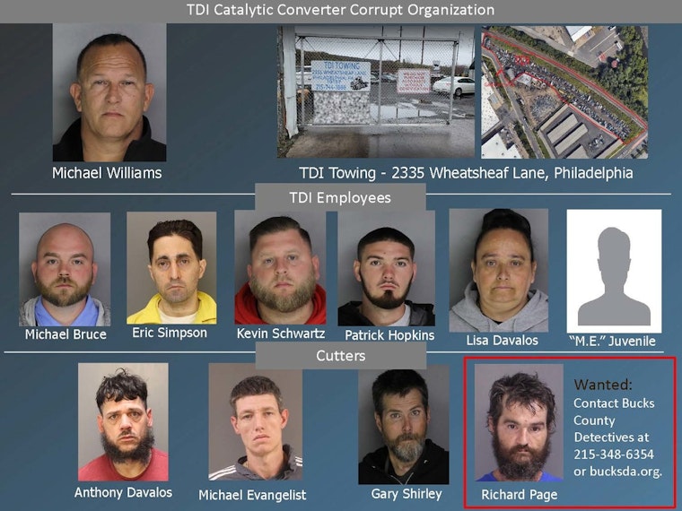 Delaware Valley Catalytic Converter Theft Ring Dismantled, Family Members Sentenced