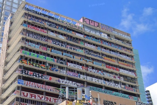 Demolition Underway for Infamous Graffiti-Covered Building in Downtown Miami