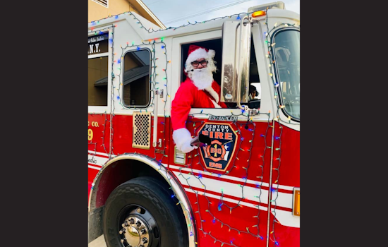 Denton County Welcomes Holiday Season with Fire Truck Santa Tour Through Argyle, Bartonville, and Beyond