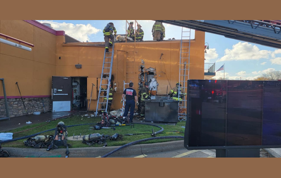 Denton Fire Department Tackles Early Morning Blaze, Urges Driving Caution Amidst Multiple Accidents