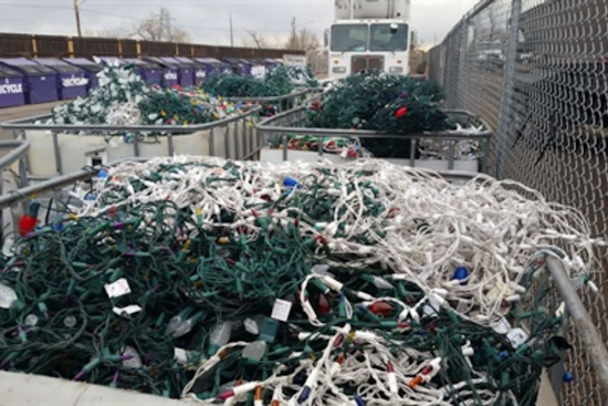 Denver Encourages Residents to Recycle Old Holiday Lights, Cherry Creek and Blue Star Recyclers Offer Free Drop-Off Services