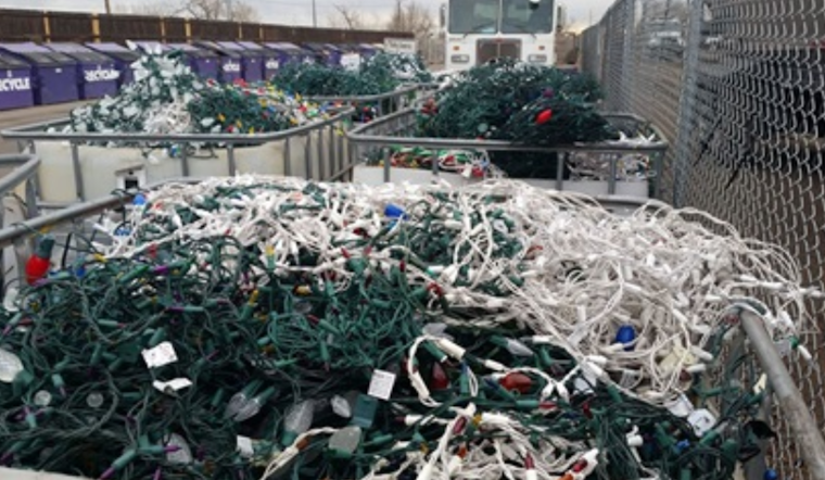 Denver Encourages Residents to Recycle Old Holiday Lights, Cherry Creek and Blue Star Recyclers Offer Free Drop-Off Services
