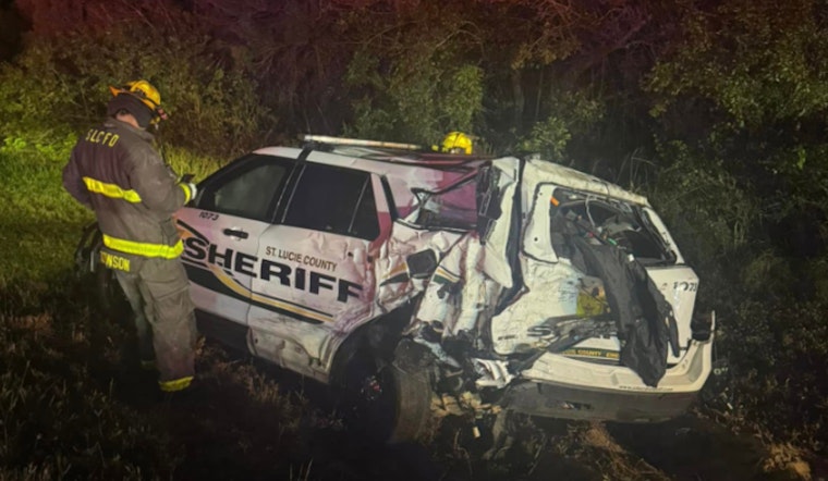 Deputy and Officer Injured During Traffic Stop in Fort Pierce, Sheriff Assures Non-Life-Threatening Injuries
