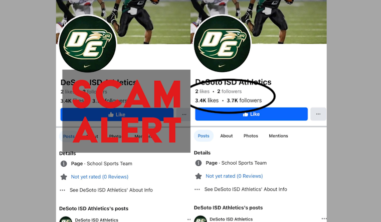 DeSoto Eagles Fans Warned by Police About Social Media Scams as Team Advances in Playoffs