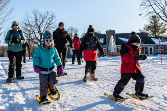 Discover the Wonders of Winter, Family Snowshoeing Adventure at Cleary Lake Regional Park