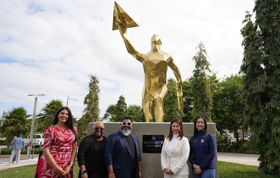 Doral Celebrates Diversity with Unveiling of "Migrante Monument" at Legacy Park
