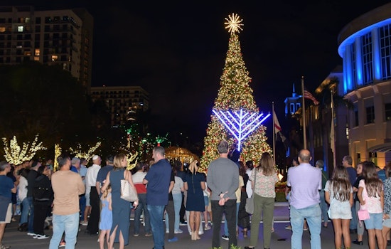 Doral's Jewish Community Celebrates Hanukkah with Unity and Hope at Menorah Lighting Ceremony