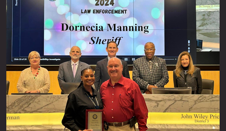 Dornecia Manning Honored as Dallas County Law Enforcement Employee of the Year 2024