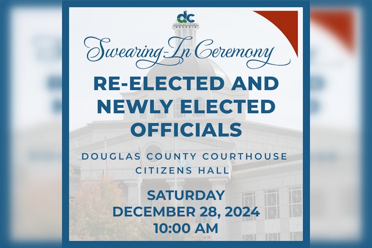 Douglas County Invites Residents to Attend Swearing-In Ceremony at Citizen’s Hall