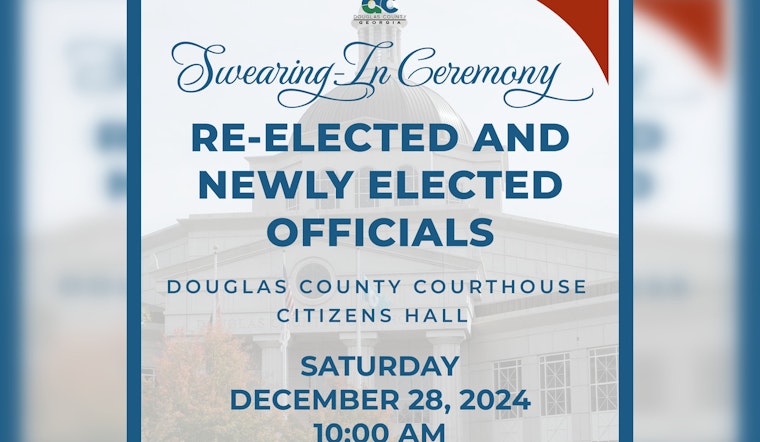Douglas County Invites Residents to Attend Swearing-In Ceremony at Citizen’s Hall