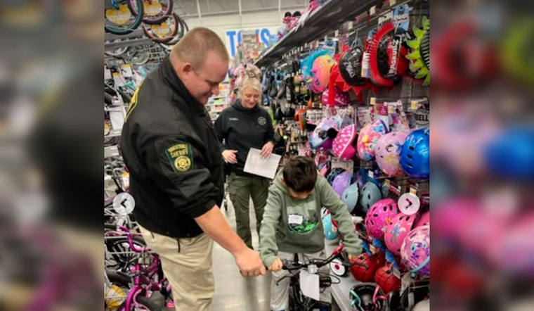 Douglas County Sheriff’s Office and Students Unite for "Shop with a Cop" Holiday Event at Walmart