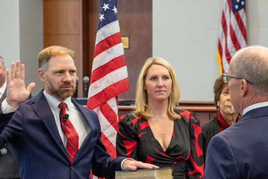 Douglas County Welcomes New Commissioner Kevin Van Winkle in Early Swearing-In Ceremony