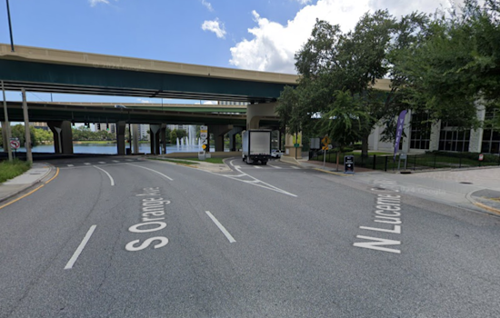 Downtown Orlando Traffic at Standstill Following Multivehicle Collision on N. Lucerne Circle West