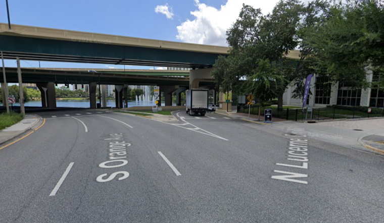 Downtown Orlando Traffic at Standstill Following Multivehicle Collision on N. Lucerne Circle West