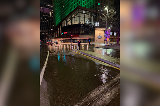 Downtown Pittsburgh Faces Road Shutdown after Major Water Main Break Near Point State Park