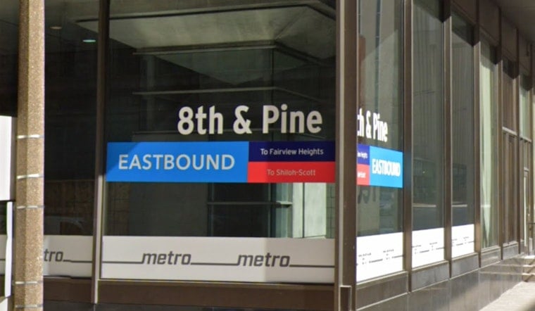 Downtown St. Louis Welcomes Reopening of Modernized 8th & Pine MetroLink Station