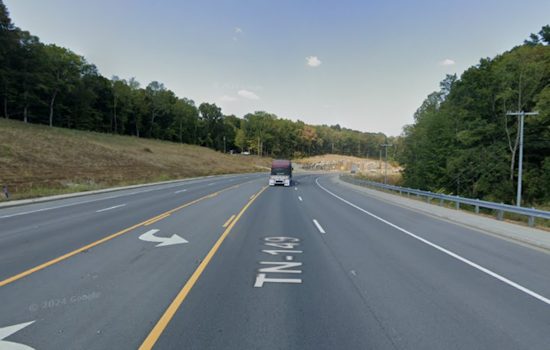VIDEO: Driver Airlifted to Nashville after Semi Crash Off Highway 149 in Cunningham, Investigation Underway