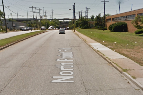 Driver Injured as Concrete Chunk Falls from Railroad Bridge in Baltimore, Traffic Restructured on North Point Road