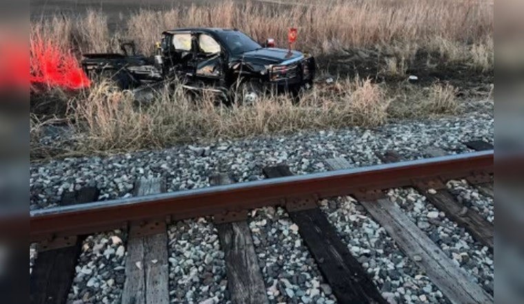 Driver Injured as Train Collides with Truck in Canadian County near Yukon