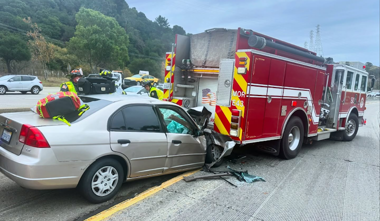 Driver Sustains Serious Injuries After Colliding with Fire Engine on Oakland's SR-24, CHP Reports