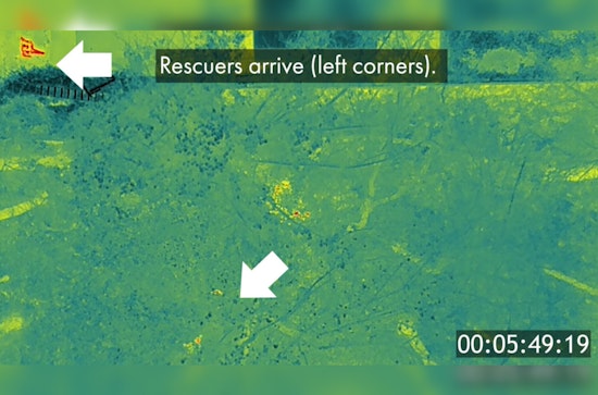 Drones to the Rescue as Elderly Man with Dementia and His Dog Found Safe in Hall County