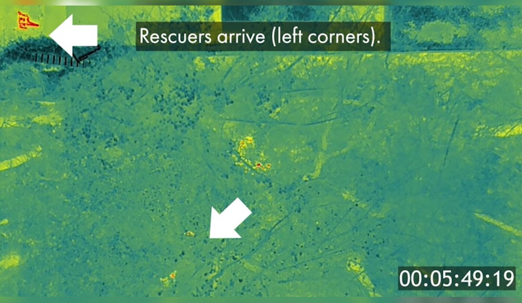 Drones to the Rescue as Elderly Man with Dementia and His Dog Found Safe in Hall County