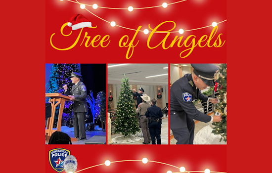 Duncanville PD Honors Victims at 27th Annual Tree of Angels Ceremony in Dallas County