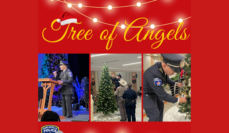 Duncanville PD Honors Victims at 27th Annual Tree of Angels Ceremony in Dallas County