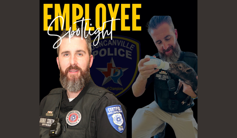 Duncanville's Four-Pawed Hero: Officer Chad Chamberlain Honored for Commitment to Animal Welfare
