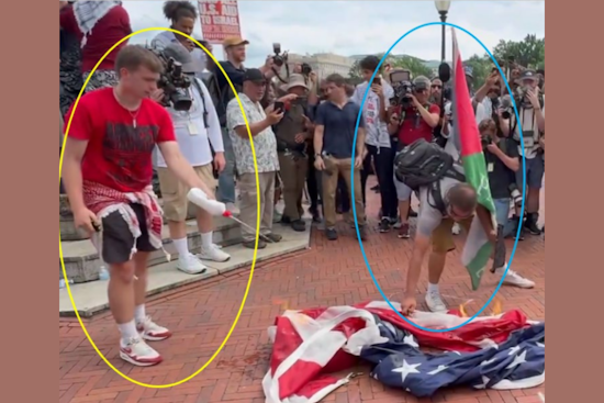 Durham Man Faces Federal Charges for Burning American Flag at D.C. Union Station