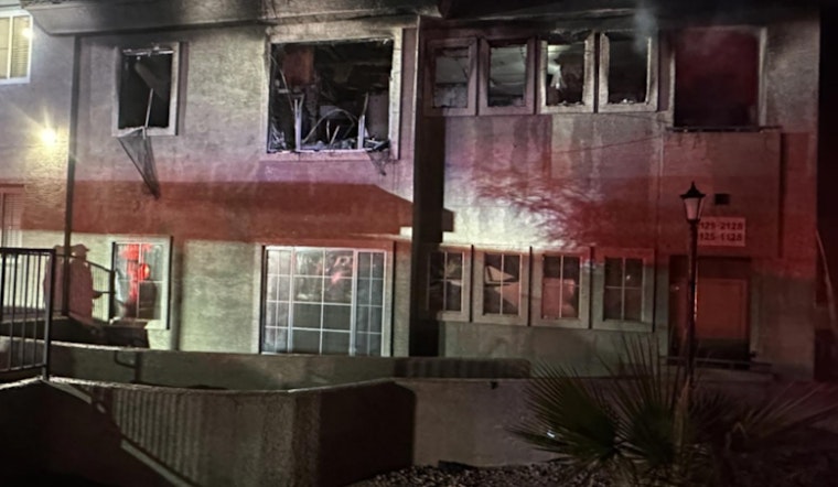 Early Morning Blaze Displaces Five, Damages Three Units in Phoenix Apartment Fire