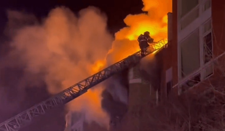 Early Morning Blaze Injures Residents, Displaces Dozens in Northwest D.C. Apartment Fire