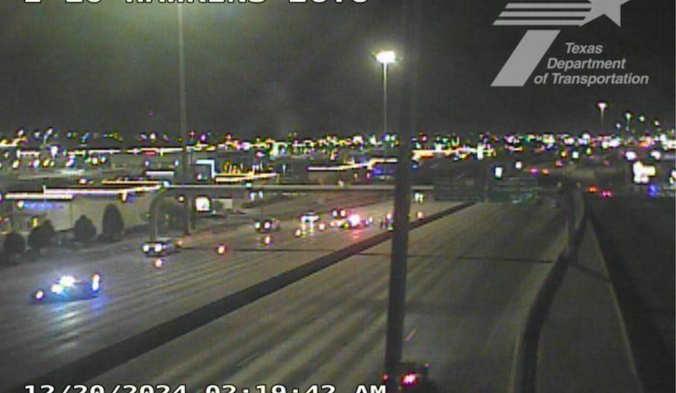Early Morning Crash on I-10 West in East El Paso Injures One, Causes Extended Lane Closures