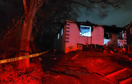 Early Morning Fire Devastates Home in Lincoln Heights, No Injuries Reported
