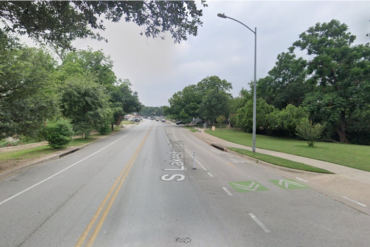 East Austin's S Lakeshore Blvd Closed Indefinitely Due to Emerging Sinkhole