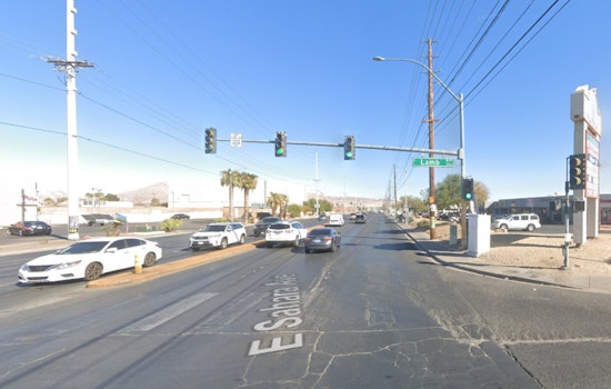 East Las Vegas Ambulance Topples in Collision; Three Hospitalized with Minor Injuries