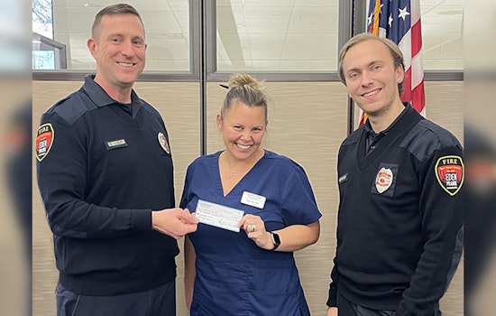 Eden Prairie Firefighters Donate $10,000 for Fire Safety Upgrades at Local Group Home