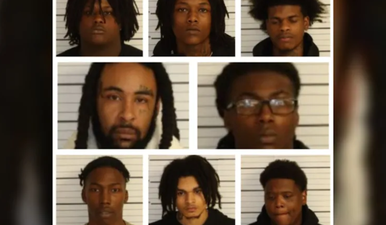 Eight Arrested in Shelby County Car Theft Ring Linked to Homicide of Fernando Jones