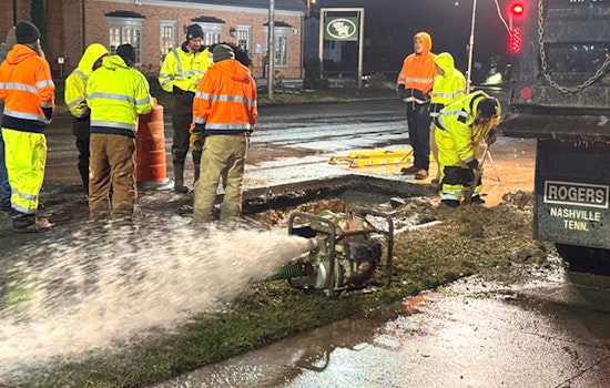 Elizabethton Water Resources Team Braves Freezing Weather to Repair Main Breaks and Lift Boil Alert