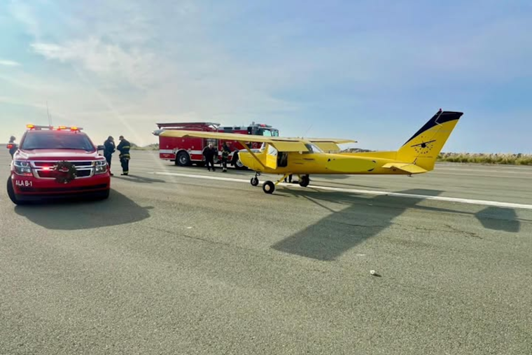 Emergency Landing at Former Naval Air Station Alameda Ends Without Injury Thanks to Skilled Pilot